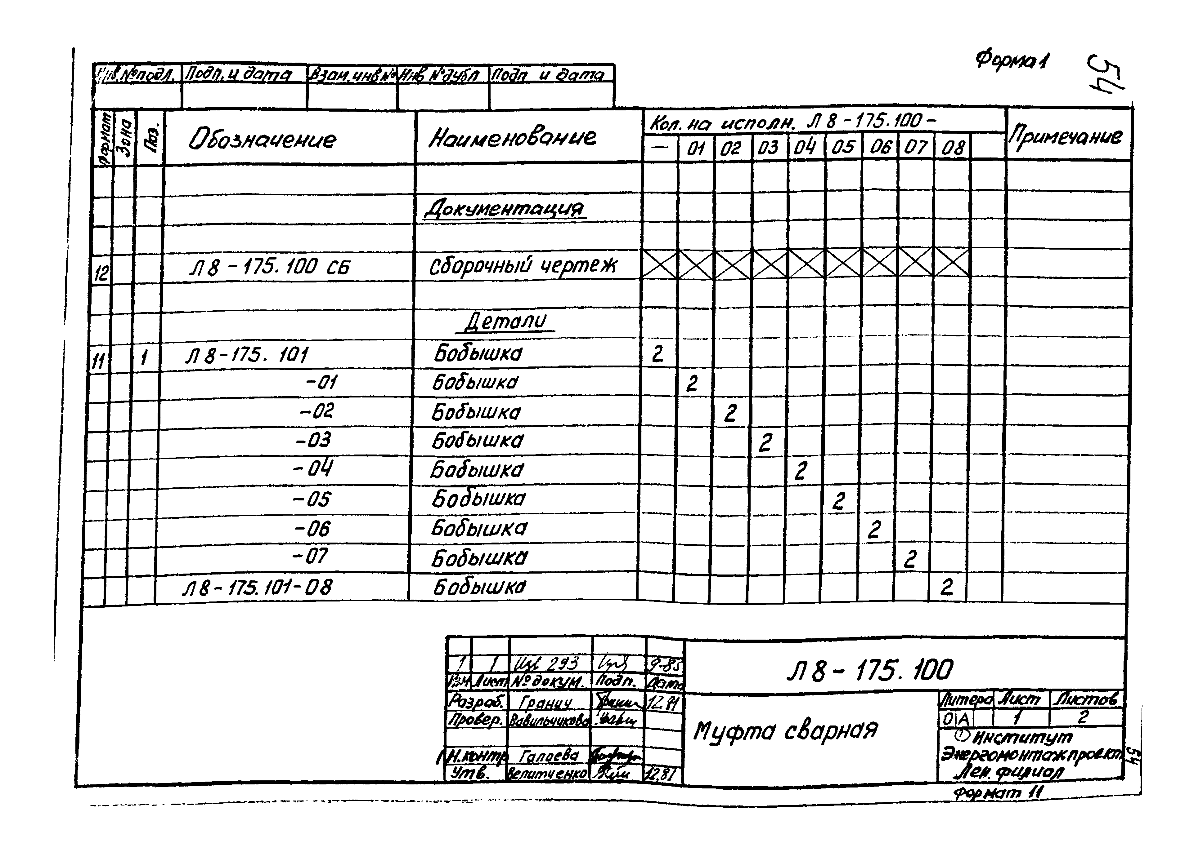 Техническая документация